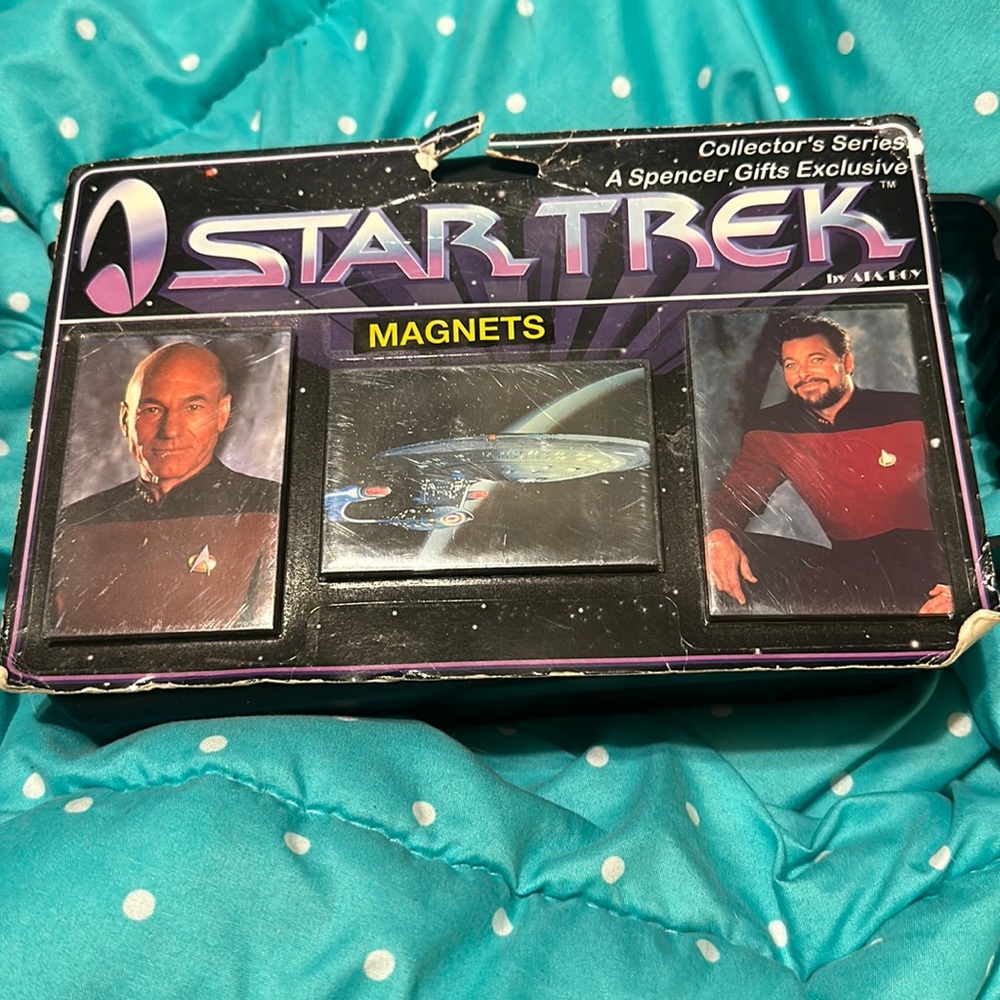 Collectors series Star Trek magnets